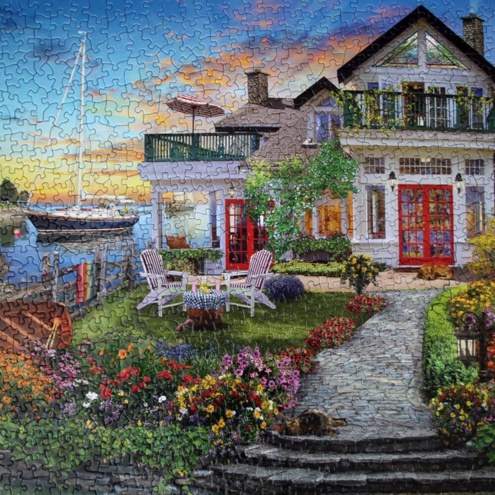Coastal Escape, 1000 piece puzzle, Vermont Christmas Company